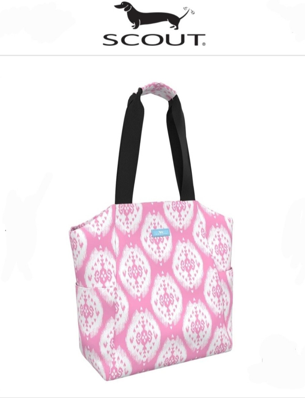 Scout The Daily Shoulder Bag In Inkat Belize Womens Pink Side Pockets Large
